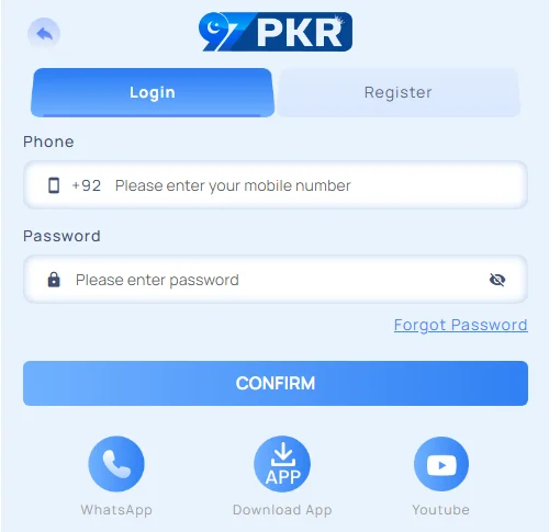 97PKR Game app